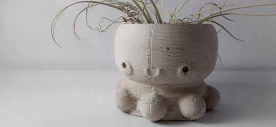 Octopus 3 inch Cement Art | Ambrias Ink - plants + art and design